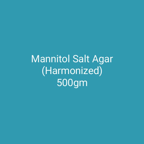 Mannitol Salt Agar (Harmonized)500gm